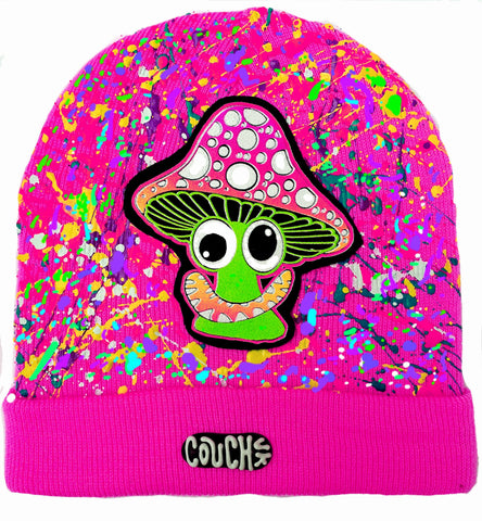 MUSHROOM BEANIE PINK
