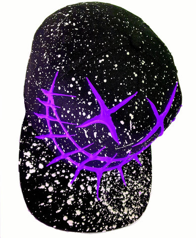 EVIL G CAP BLACK/PURPLE