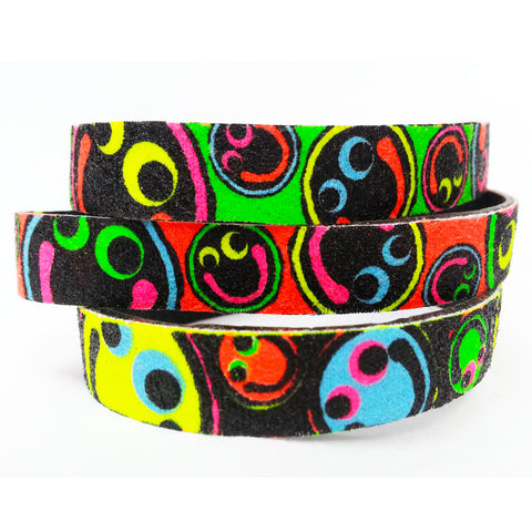 COUCHUK - UV REACTIVE - SLOGAN BANDS SQUIDGY FACE THIN - Clubwear - PLUR - Rave clothing