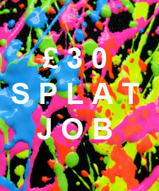 COUCHUK - UV REACTIVE - £30 SPLAT JOB - Clubwear - PLUR - Rave clothing