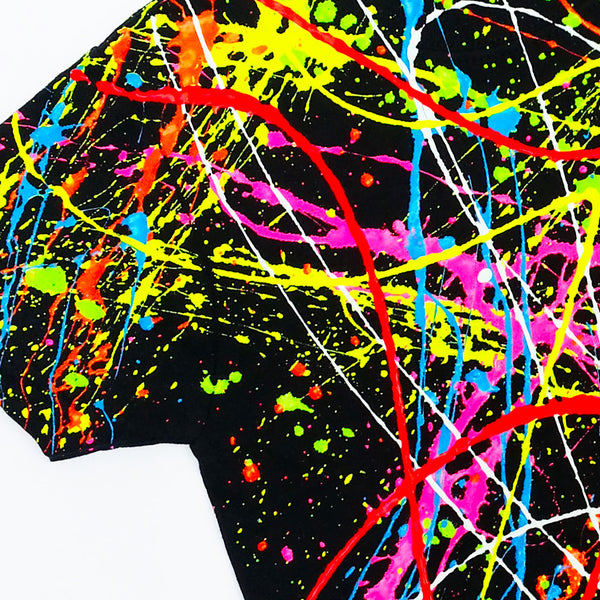 COUCHUK - UV REACTIVE - SPLAT KIDS T-SHIRT - Clubwear - PLUR - Rave clothing