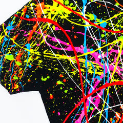 COUCHUK - UV REACTIVE - SPLAT KIDS T-SHIRT - Clubwear - PLUR - Rave clothing