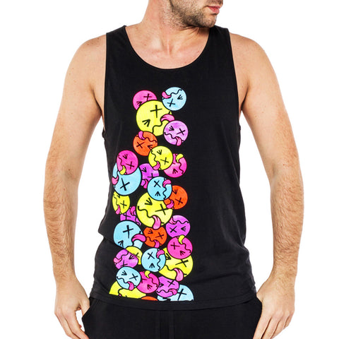 COUCHUK - UV REACTIVE - SIDE TONGUE BEATER VEST - Clubwear - PLUR - Rave clothing