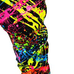COUCHUK - UV REACTIVE - SPLAT TRACKIES MULTI - Clubwear - PLUR - Rave clothing