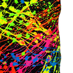 COUCHUK - UV REACTIVE - SPLAT TRACKIES MULTI - Clubwear - PLUR - Rave clothing