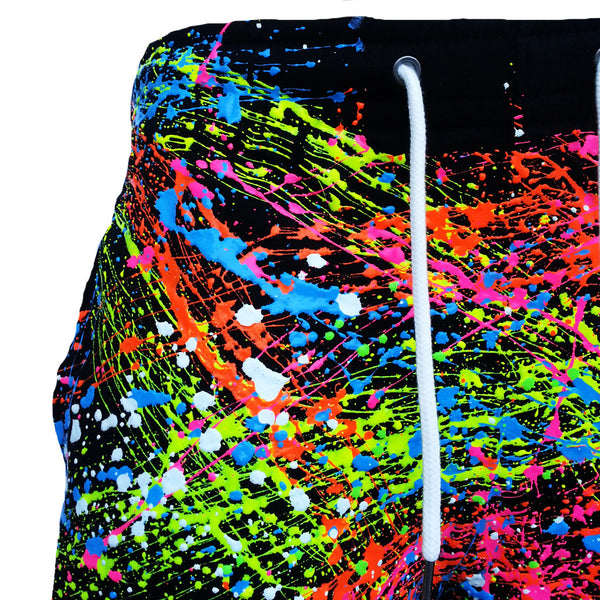 COUCHUK - UV REACTIVE - SPLAT TRACKIES MULTI - Clubwear - PLUR - Rave clothing
