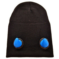 HORN BEANIE BLUE