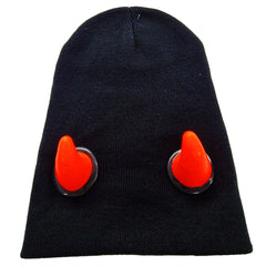 HORN BEANIE RED