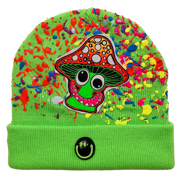 MUSHROOM BEANIE GREEN