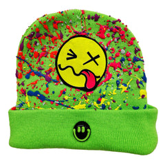 TONGUE BEANIE GREEN
