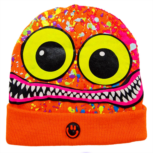 TUBZ FACE BEANIE ORANGE