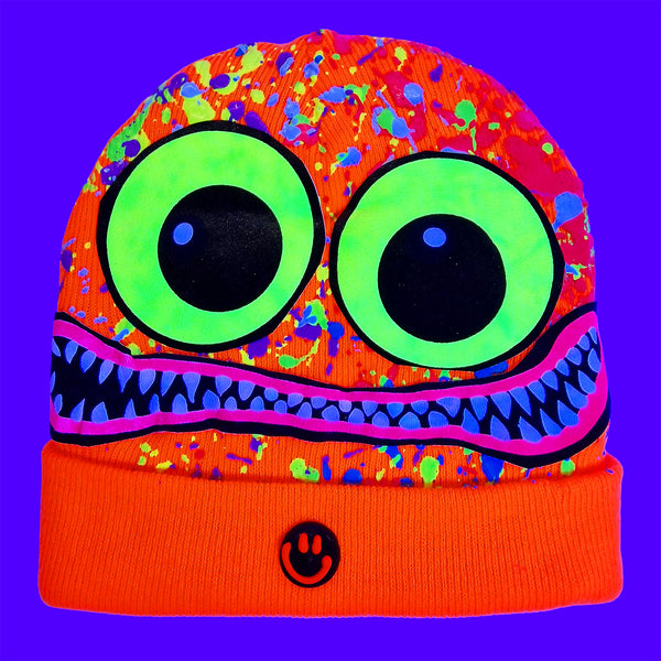 TUBZ FACE BEANIE ORANGE