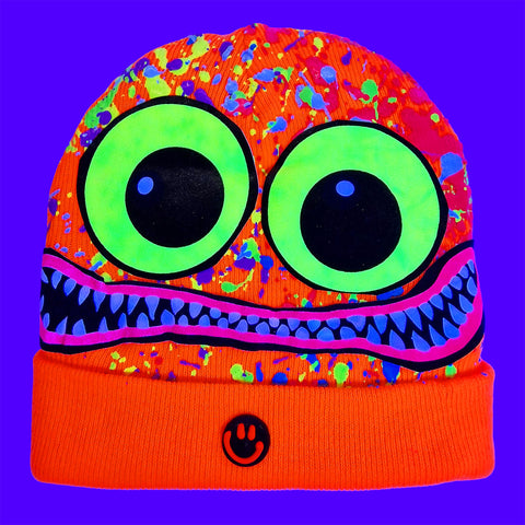 TUBZ FACE BEANIE ORANGE