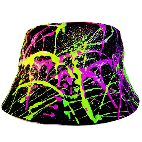 SPLAT RAVE HAT BLACK PURPLE
