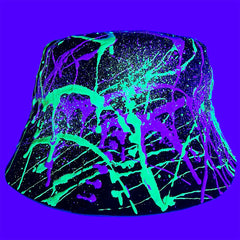 SPLAT RAVE HAT BLACK PURPLE