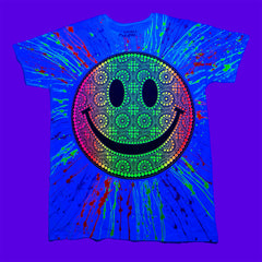 CANDYFACE T-SHIRT WHITE/MULTICOLOUR DESIGN