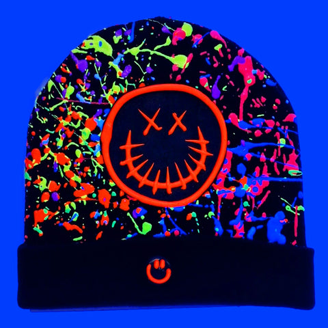 EVIL BADGE BEANIE BLACK