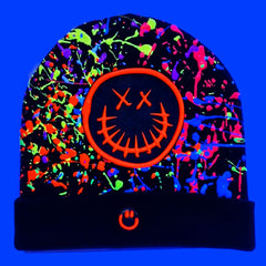 EVIL BADGE BEANIE BLACK
