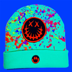 EVIL BADGE BEANIE GREEN