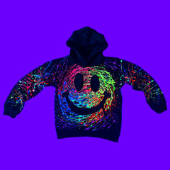 KIDS GRIN HOODIE BLACK
