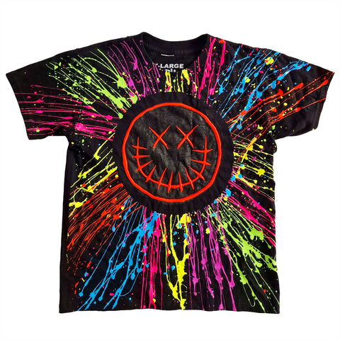 EVIL BADGE KIDS T-SHIRT BLACK