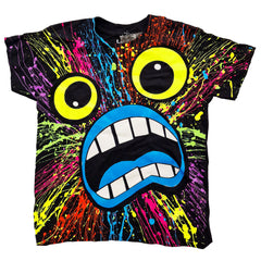 SCREAM FACE KIDS T-SHIRT BLACK